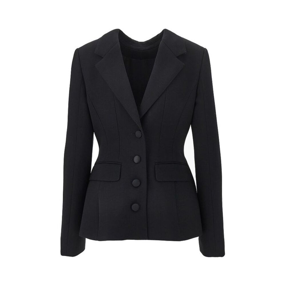 Dolce&Gabbana Women Wool Double Crepe Back To Front Jacket